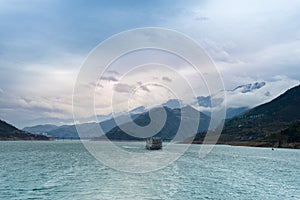 Serene Journey on Yangtze River, Fengjie County.