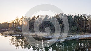 Serene Lakeside at Twilight