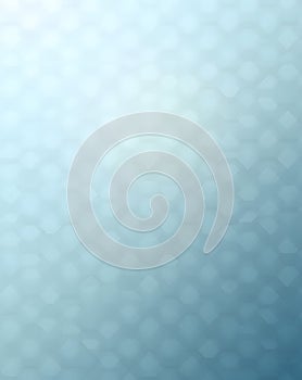 Abstract Blue Hexagonal Gradient Background