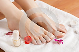 Serene Pedicure Experience: Beauty and Relaxation at the Spa Salon