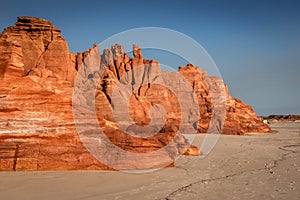 Serene Red Cliffs in Western Australia