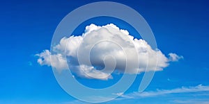 One Small Cloud in the Blue Sky