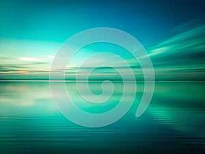 Serene Teal and GreenBlue Gradient Background A Soft Textural Canvas for Introspection and Calm photo