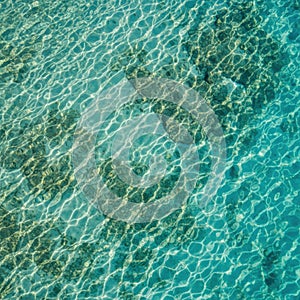 Serene water ripples