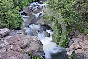 Serene Waterfall near Redding, California, Montgomery Creek Falls