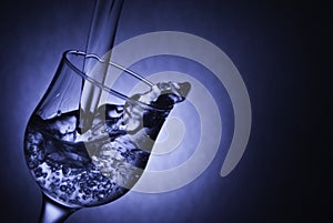 Serenity bubbles in water