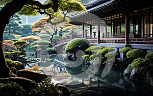 the Serenity of a Japanese Tea Garden.