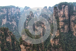 Serenity in Nature_Vast Green Mountains under China's Blue Sky