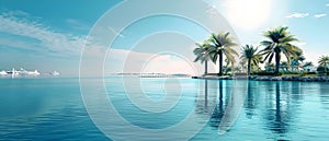 Serenity at Palm Jumeirah: Dubai\'s Island Oasis. Concept Travel Photography, Dubai Attractions,