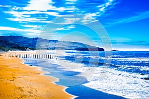 Serenity on St Clairs Beach New Zealand