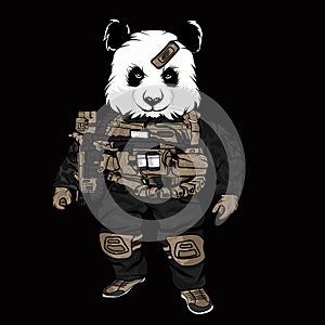 sergeant panda photo