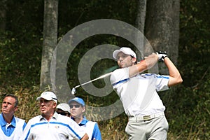 Sergio Garcia at Ryder Cup