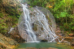 Seri Mahkota Endau Rompin Pahang waterfall