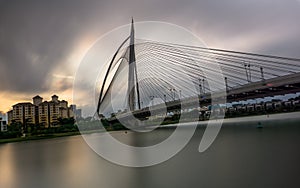 Seri Wawasan Bridge in Putrajaya, Malaysia