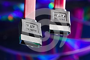 Serial ata connection cable