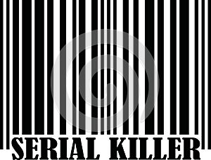 Serial Killer with barcode