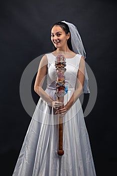 Serial murederer in wedding dress