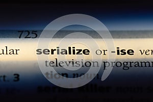 serialize