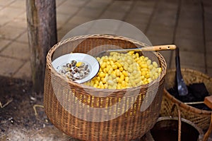 Sericulture and silk thread