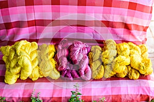 Sericulture and silk thread