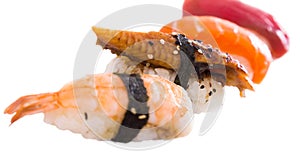 Series of four kinds Nigirisushi
