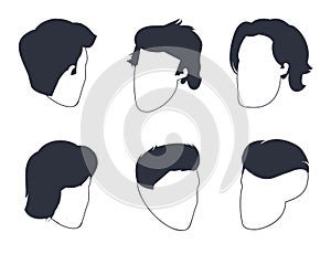 A series of illustrations for a series of faces.