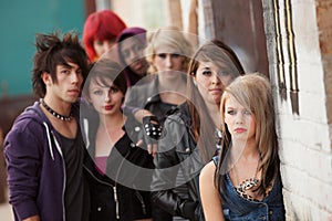 Serious Teen Punk Gang