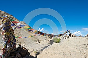 Sermangchan La Pass Tsermangchan La Pass 3897m view from Between Yangtang and Hemis Shukpachan in Sham Valley, Ladakh, India.