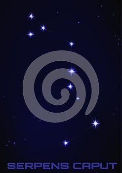 Serpens Caput constellation