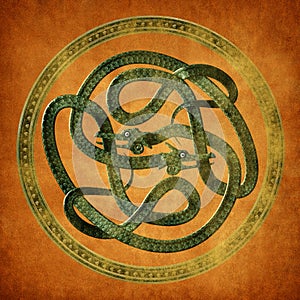 Serpent Celtic Knot photo