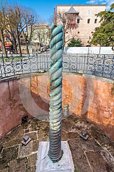 Serpent column in Istanbul