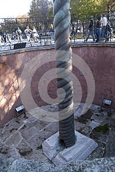 Serpent column in Istanbul