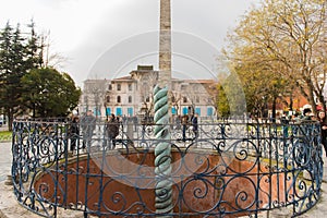 Serpent Column. Constantinople, Hippodrome