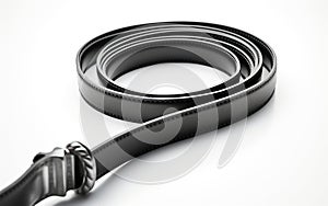 Serpentine Belt Against White