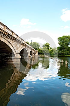 Serpentine Bridge in Hyde Park