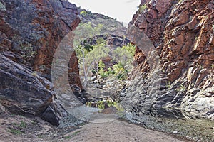 Serpentine Gorge of West MacDonnell National Park in Northern Territory, Australia.