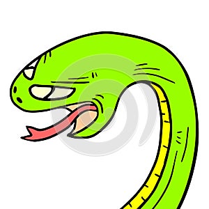 Serpiente cartoon