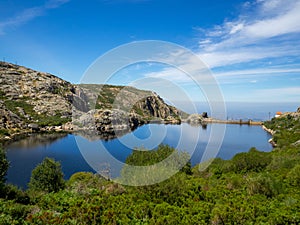 Serra da Estrela dam lake