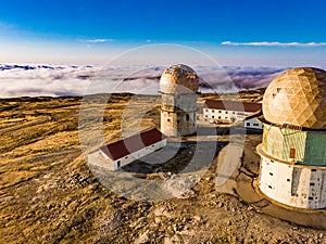 Serra da Estrela in Portugal. Torre peak