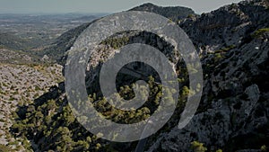 Serra de Tramuntana range in Mallorca, Spain