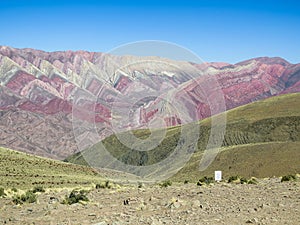 Serrania de hornocal in humahuaca