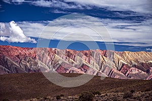 Serranias del Hornocal, Cerro de los 14 colores, Humahuaca, Argentina