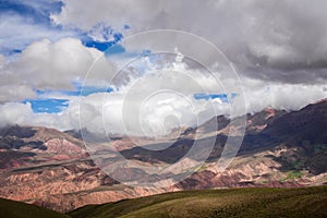 Serranias del Hornocal, colored mountains, Argentina