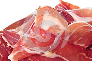 Serrano ham tapas