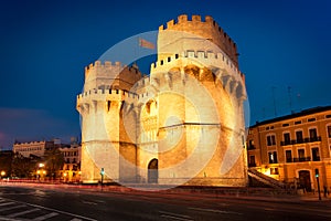 Serrano Towers in Valencia