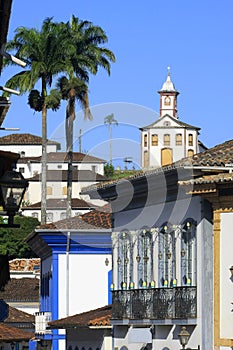 Serro, colonial city in brazil photo