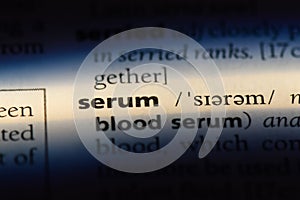 serum