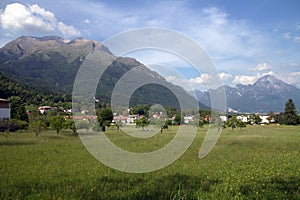 Serva and Dolada mountains in Belluno.