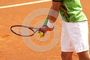 Serve tennis