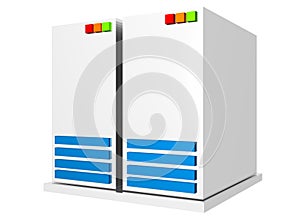Server - Clip art icon Isolated